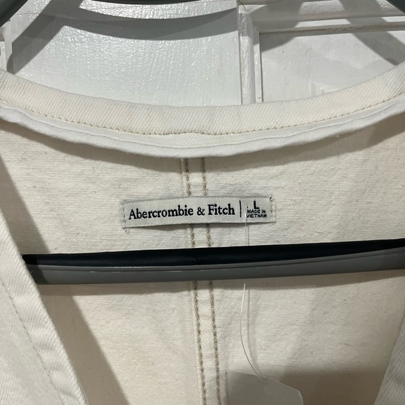 abercrombie and fitch the A&F mara vest midi dress | size large - Picture 4 of 5